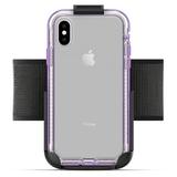 Armband for Lifeproof Next Case iPhone X - Encased (Non Slip) Fully Adjustable Lightweight Gym Sports Band Fits all arm