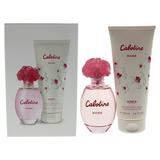 Cabotine Rose by Gres for Women - 2 Pc Gift Set 3.4oz EDT Spray 6.76oz Perfumed Body Lotion