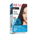 Revlon Total Color Permanent Hair Color Clean and Vegan 100% Gray Coverage Hair Dye 10 Black 5.94 fl oz