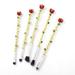 Valentine s Day 5Pcs Tool Brush Beauty and the Beast Rose Makeup Brushes Gifts