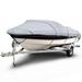 Budge 1200 Denier V-Hull Boat Cover Waterproof Outdoor Protection Size BT-2: 14 -16 Long 75 Beam