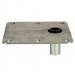 Springfield KingPin 7 x 7 Offset Standard Square Base Stainless Steel with Satin Finish