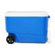 Igloo 38 QT. Hard-Sided Ice Chest Cooler with Wheels Blue