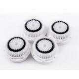 4-Pack Sensitive Skin Facial Cleansing Brush Heads TreatMe100 (Compatible with Clarisonic Mia 2 Pro) 4 Ct