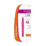 Sally Hansen Raise Some Brows-Slant Tip Tweezer with Platform Eyebrow Tweezers Tweezers Pointed Tweezers Grasp Hairs Firmly and Securely