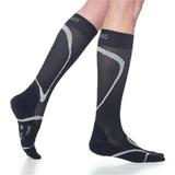 Sigvaris Performance Sock 412CLS99 20-30mmHg Ankle Closed Toe- Calf Socks - Black- Long Small