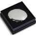 Fashion Silver-Tone Oval Compact Mirror (2.5 X 2) Made In China gm14587