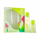 FIZZY ENERGY by Adidas Women 1.0 oz. + 2.5 oz edt spray Perfume Gift Set New NIB