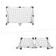 Sport Squad Mini 2-in-1 Dual Use Training Soccer Goal Set Hockey and Soccer Goals