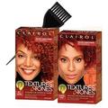Clairol TEXTURE & TONES Permanent Moisture-Rich Haircolor No Ammonia (w/Sleek Brush) Hair Color Dye Designed for Women of Color (3RV PLUM)