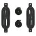 Extreme Max 3006.7204 BoatTector Inflatable Fender Value 2-Pack - 6.5 x 22 Black