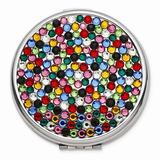 FB Jewels Rainbow Swarovski Elements Compact Mirror