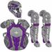 All-Star Youth System7 Axis Elite Travel Team Catcher s Set Ages 9-12 (Graphite/Purple)