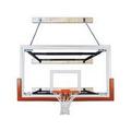 First Team SuperMount68 Victory Steel-Glass Wall Mounted Basketball System44; Black
