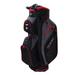 Ram Golf Lightweight Cart Bag with 14 Way Dividers Top Black/Grey/Red