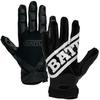 Battle Receivers Double Threat Football Gloves - XL - Black/Black