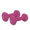 Sunny Health & Fitness Neoprene Dumbbells 5 lbs Set of 2 Hand Weights for Exercise Anti-Slip Anti-Roll NO. 021-5-PAIR