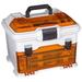 Flambeau Outdoors. T4P Pro Multi Loader Fishing Tackle Box White Orange 33.5 inches long Plastic