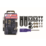 a&r sports universal hockey helmet repair kit-screws clips buckles nuts (3-pack)