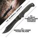 REAPR 11001 TAC Bowie Knife Stainless Steel Tactical Knife Wilderness Survival Knife Hunting Knife Fixed Blade Knife with Sheath Camping Knife