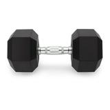 Weider Rubber Hex Dumbbell 50 lbs - Sold Individually