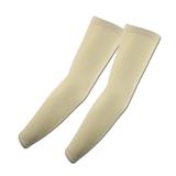 1 Pair of Elixir Golf Sun UV Protective Arm Cooling Sleeves Arm Compression Arm Coolers Sleeves UV Protection Beige ...