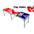 8-Foot Professional Beer Pong Table w/ Cup Holes - Beer Pong Edition