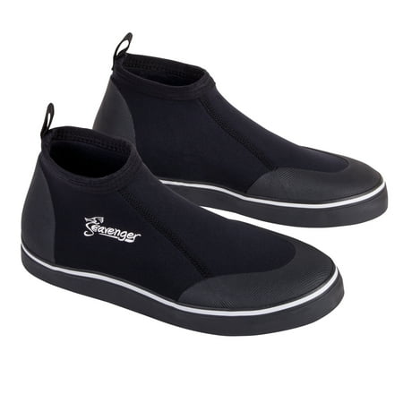 Seavenger Atlantis 3mm Slip On Dive Booties (Black 5)