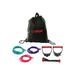 Lifeline Resistance Kit to Build Full-Body Strength Through Constant Tension - Resistance Level Variety up to 60 lbs.