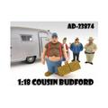 American Diorama 23874 Cousin Budford Trailer Park Figure for 1-18 Scale Diecast Model Cars