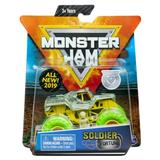 Monster Jam Official Soldier Fortune Monster Truck Die-Cast Vehicle Nitro Neon Series 1:64 Scale