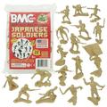 BMC Classic Marx JAPANESE Plastic Army Men - 32pc WW2 Soldier Figures MADE IN USA