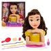 Disney Princess Deluxe Belle Styling Head 13-pieces Officially Licensed Kids Toys for Ages 3 Up Gifts and Presents