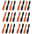 HobbyFlip Ultra Durable 55mm Propeller Blades Main QR Ladybird-Z-01 Compatible with Walkera QR W100 WiFi 6 Pack