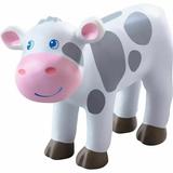 HABA Little Friends Spotted Calf - 2.75 Holstein Farm Animal Toy Figure