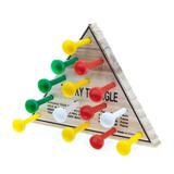 board & travel games - wooden triangle game