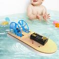 Siaonvr DIY Electronic Assembly Boat Model Toy Scientific Experiment Toy For Kids Gifts