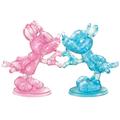 Mickey & Minnie Original 3D Crystal Puzzle from BePuzzled Ages 12 and Up