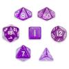 Brybelly Holdings GDIC-1128 7 Die Polyhedral Dice Set in Velvet Pouch Arcane Aura