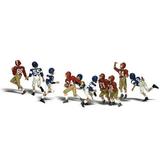 Woodland Scenics N Scale Scenic Accents Figures/People Youth Football Players