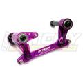 Integy RC Toy Model Hop-ups T6919PURPLE Type II Steering Bell Crank w/ Servo Saver for HPI Savage-X Monster Truck