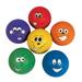Happy Face Playground Balls 6 Pc - Toys - 6 Pieces