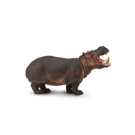 Safari Ltd. Hippopotamus Figurine - Realistic 8.75 Figure - Educational Toy for Boys Girls & Kids Ages 3+