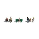 Woodland Scenics - Bus Stop People (HO Scale) - A1861