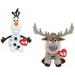 Ty Beanie Baby Frozen 2 Olaf & Sven Set of 2 (7.5 Inch) (2019 Frozen 2) Sparkle Plush Animal Stuffed Plush