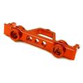 Integy RC Toy Model Hop-ups OBM-1215RED CNC Machined 43mm Type Rear Bumper Mount for SCX-10 Honcho Jeep & Dingo