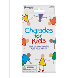 Pressman Charades for Kids Game - Travel Version - No Reading Required Family Game