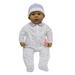 JC Toys La Baby 20-inch Hispanic Washable Soft Baby Doll with Baby Doll Accessories Designed by Berenguer