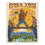 Colorado Smokey Bear and Friends Only You Mid-Century Inspired Press (1000 Piece Puzzle Size 19x27 Challenging Jigsaw Puzzle for Adults and Family Made in USA)