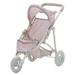 Olivia s Little World Doll Jogging-Style Stroller Pink/Cream/Gray